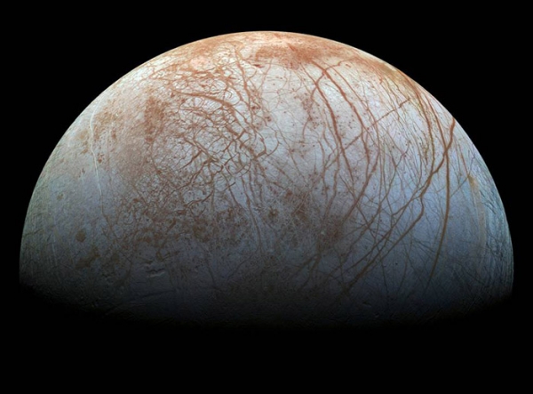 Europa Clipper미션의 핵심 목표는 생명의 흔적을 찾는 것입니다. Credit: Nasa/JPL-Caltech/SETI Institute