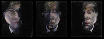Three Studies for a Self-Portrait, Francis Bacon, 1979~1980