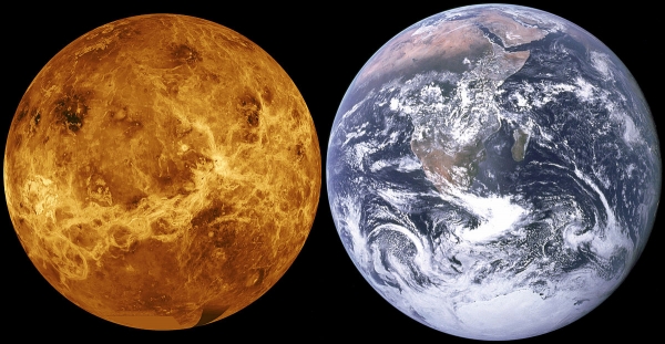 지구가 금성처럼? 출처: NASA / JPL