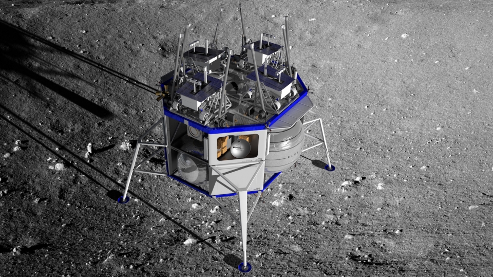 달 착륙선 블루문 출처: 블루 오리진