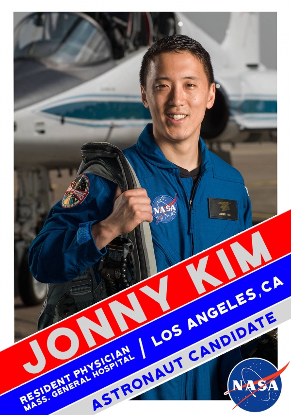 한국계 최초로 예비 우주 비행사가 된 조니 김. 출처: NASA/2017 NASA Astronaut Class