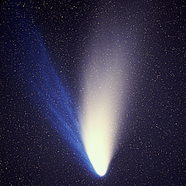 133년 주기로 지구를 찾는 Swift-Tuttle 혜성. 출처: Wikimedia Commons