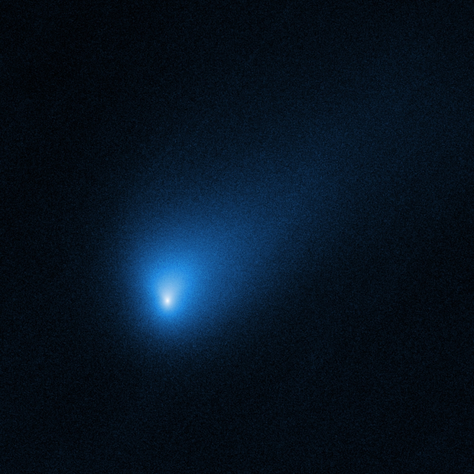 허블망원경이 포착한 2I/Borisov 혜성. 출처: NASA, ESA and J. DePasquale (STScI)