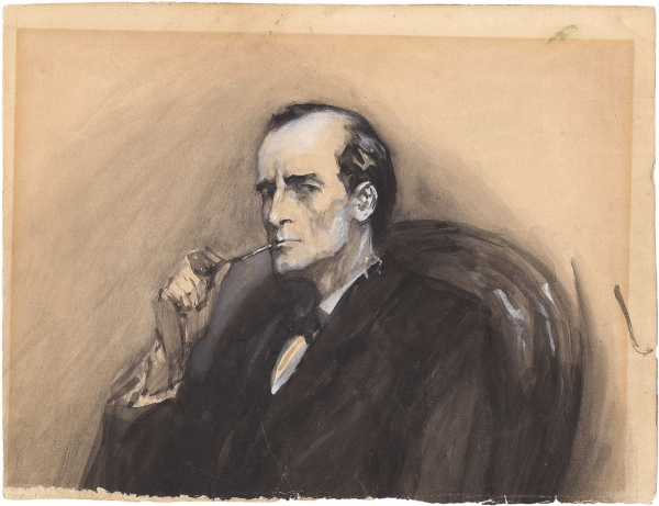 셜록 홈즈의 초상화. 출처: Wikimedia Commons