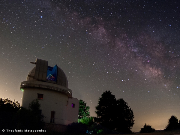 그리스에 있는 Kryoneri Observatory. 출처:Theofanis Matsopoulos