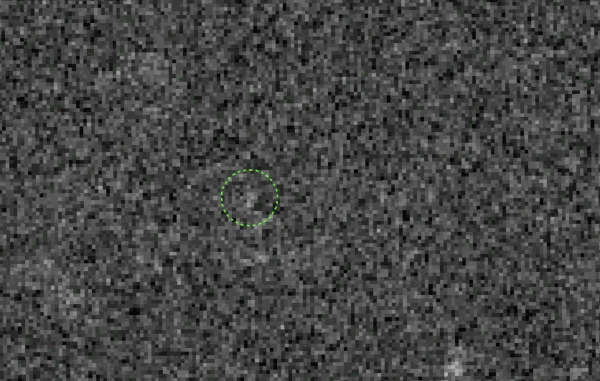 KMTNet 망원경으로 찍은 2022 GV6 이동 영상. 출처 : 한국천문연구원