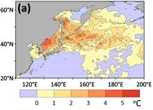 2021년 여름(7월, 8월)과 평년(2001년~2020년 평균) 여름의 표층 수온 차이. 한국해양과학기술원